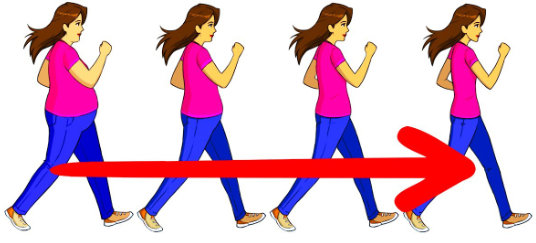 Cómo quemar más calorías al andar para bajar de peso